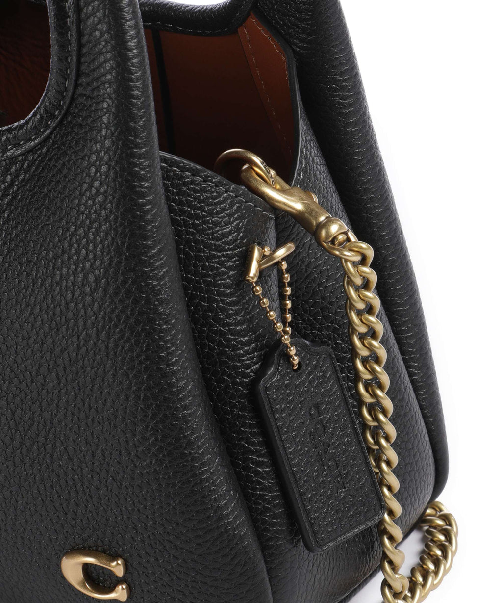 Coach Lana 19 Handbag black