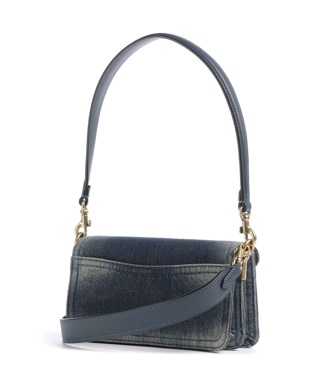 Coach Tabby Loved Denim 20 Shoulder bag dark indigo