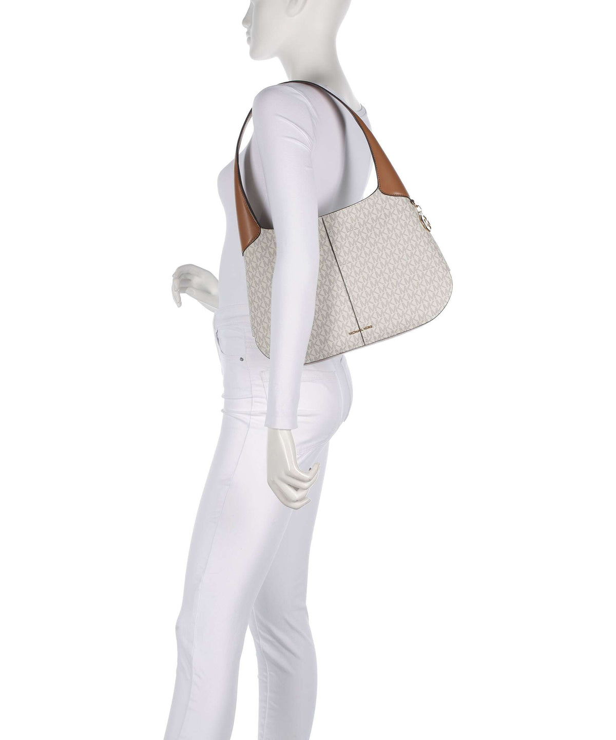 Michael Kors Alice Large Hobo bag vanilla/acorn