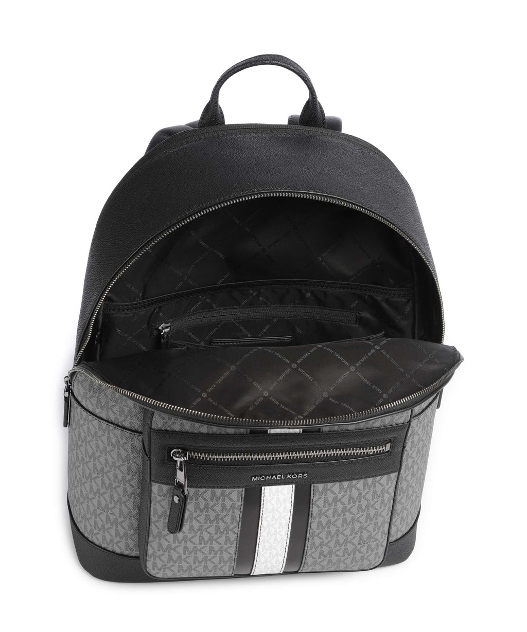 Michael Kors Hudson Backpack str gray/black