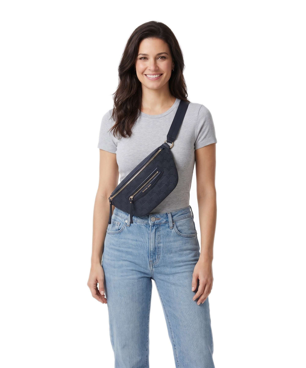 Michael Kors Jet Set Travel Medium Belt bag dress blues