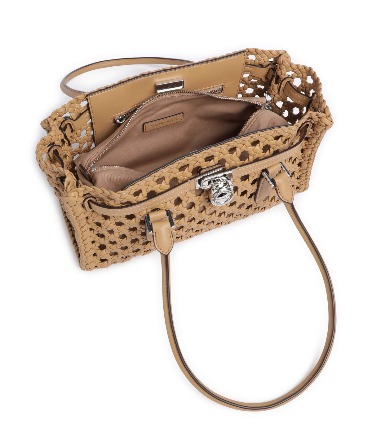 Michael Kors Hamilton Moderne Small Shoulder bag peanut