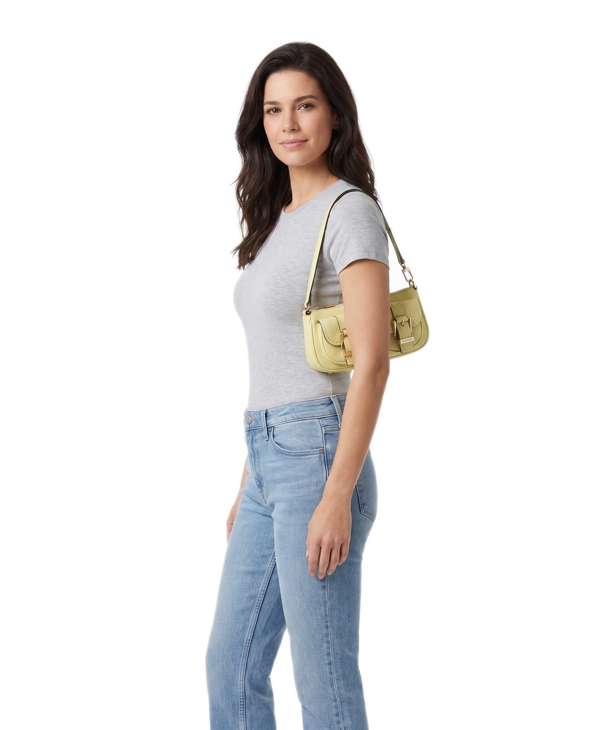 Michael Kors Zoe Small Shoulder bag lemon