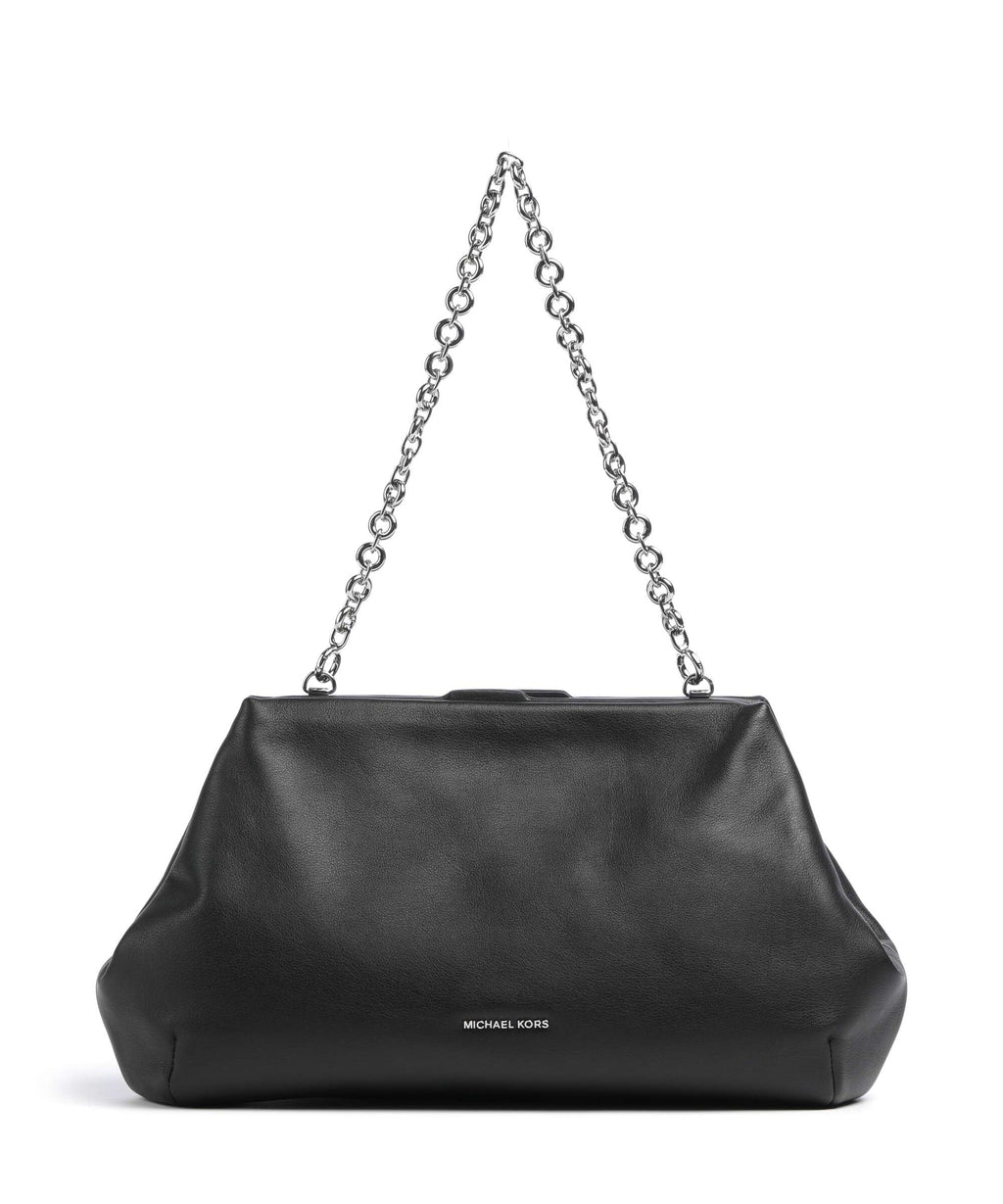 Michael Kors Goldie Large Clutch bag black