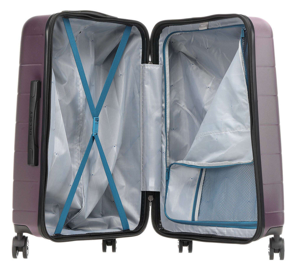 Delsey Paris Comete + Spinner (4 wheels) purple