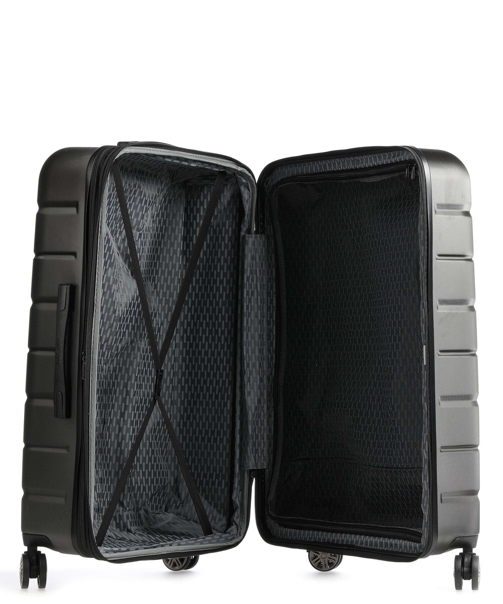 Delsey Paris Air Armour Spinner (4 wheels) schwarz