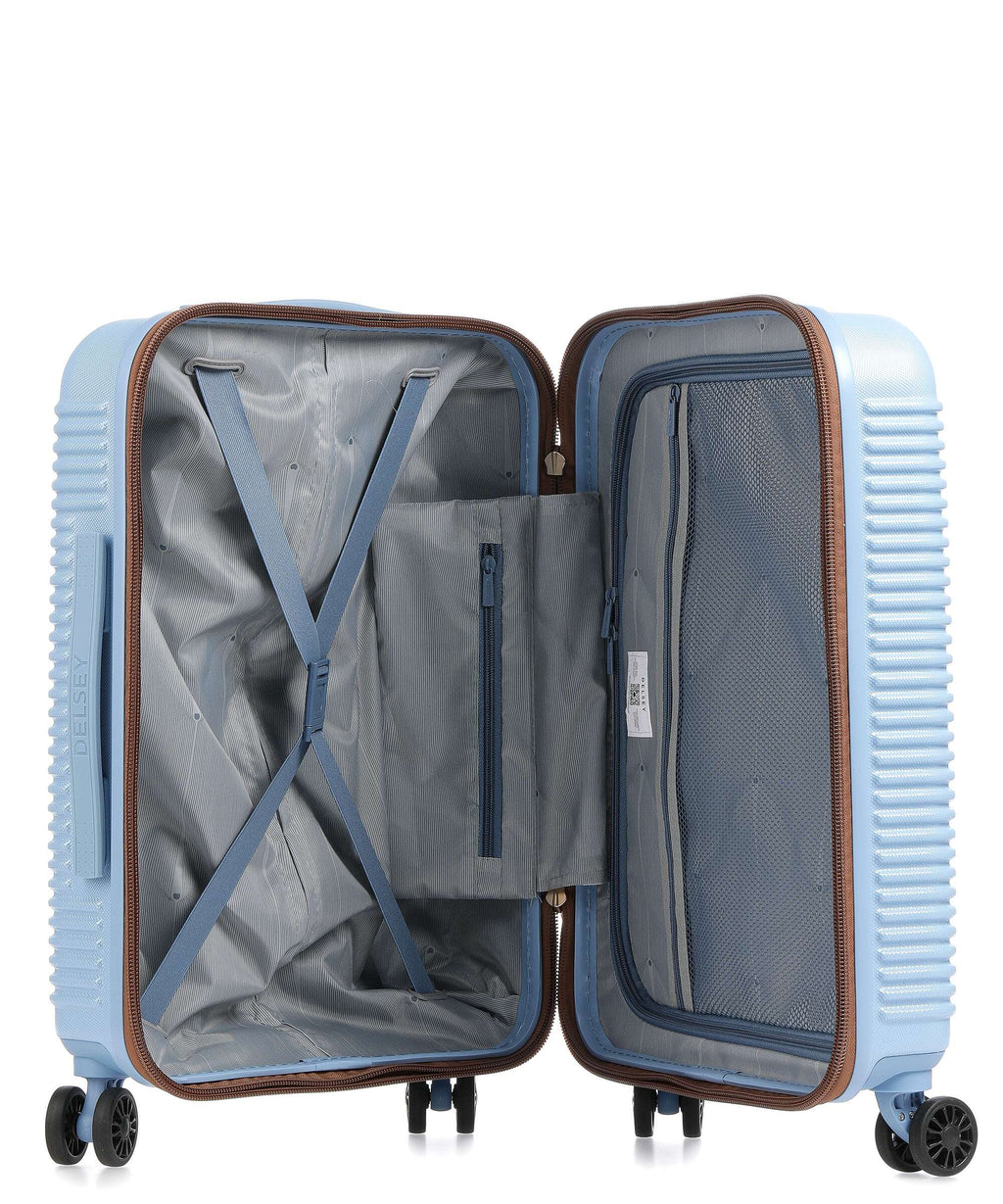 Delsey Paris Freestyle Spinner (4 wheels) himmelblau