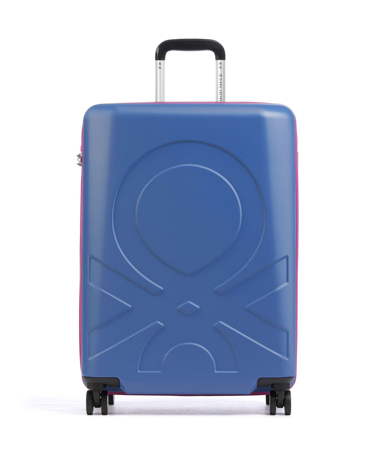 Delsey Paris x United Colors of Benetton Fabrica Spinner (4 wheels) blue
