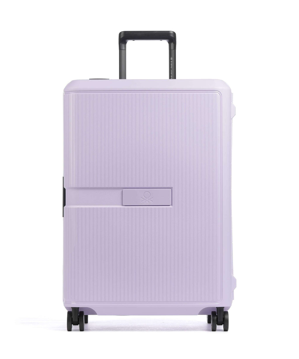 Delsey Paris x United Colors of Benetton CB Hard Spinner (4 wheels) lavender