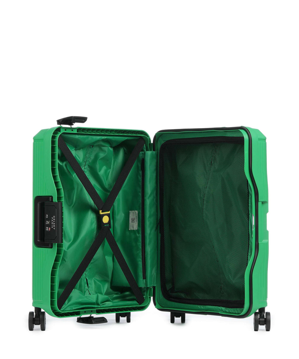 Delsey Paris x United Colors of Benetton CB Hard Spinner (4 wheels) green
