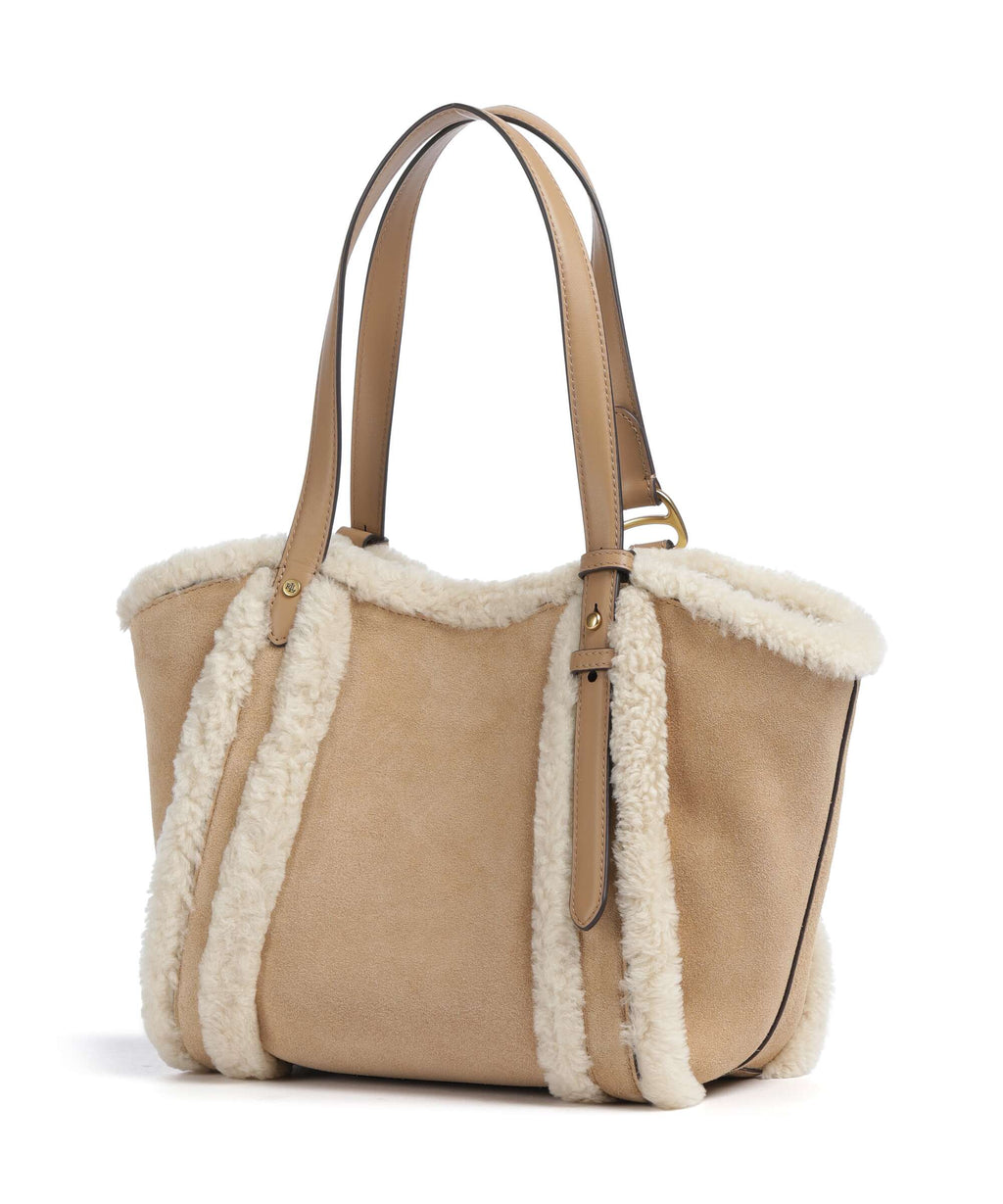 Lauren Ralph Lauren Tasha Small Tote bag camel/natural