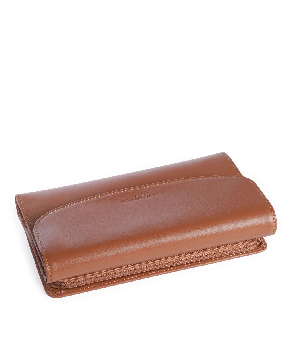 Lancaster Paris PM Wallet camel