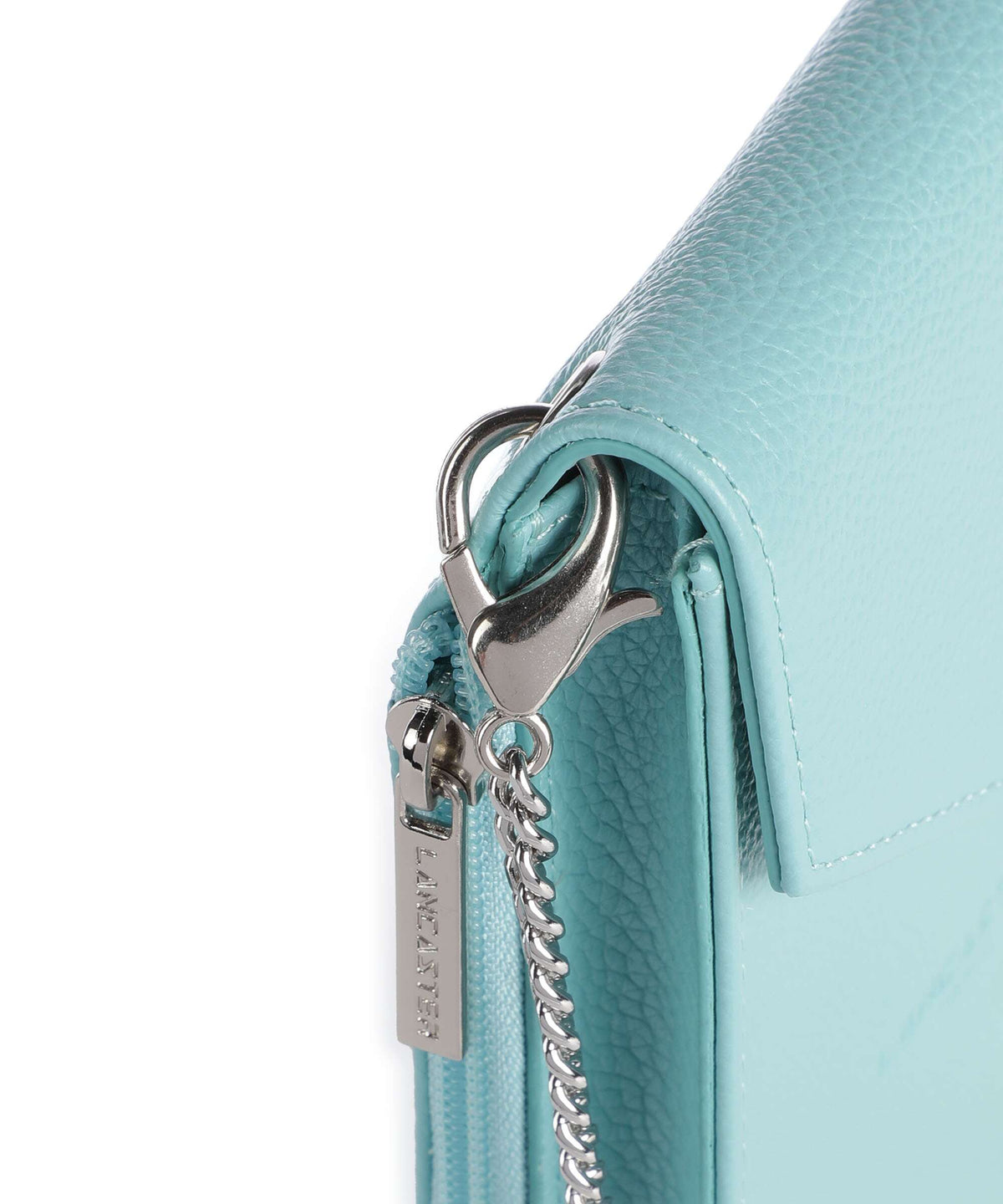 Lancaster Foulonne PM Phone bag lagon