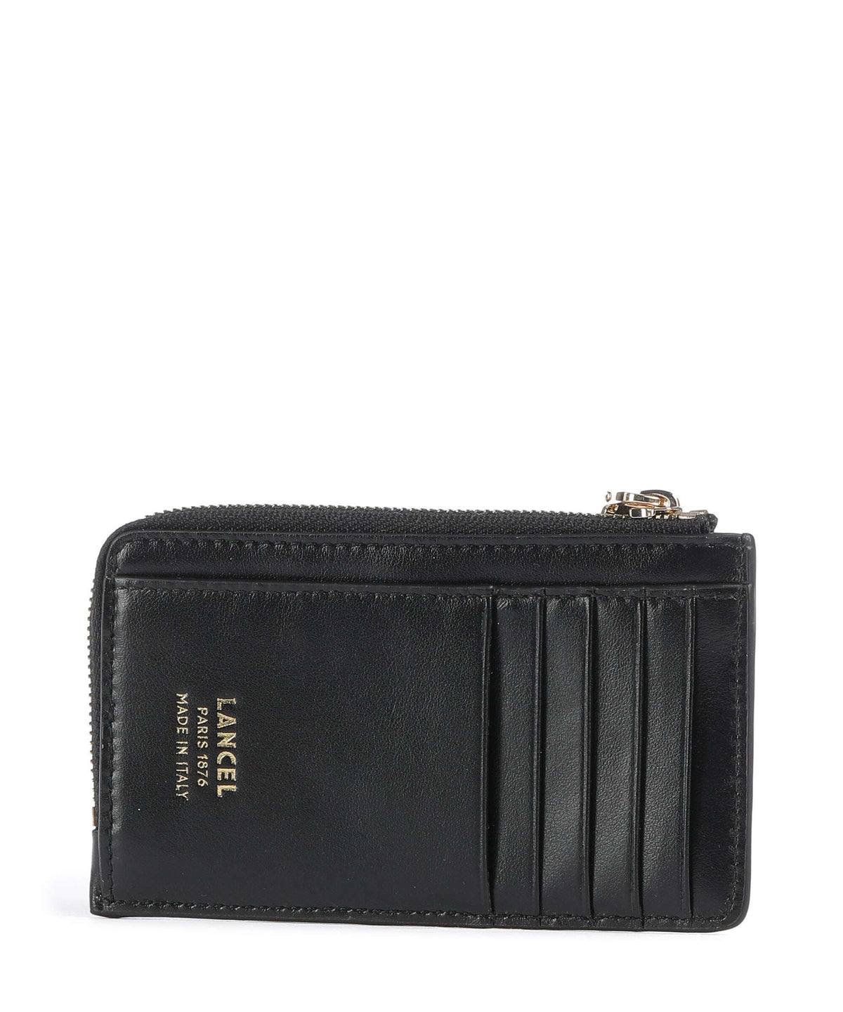 Lancel Origami Credit card holder black