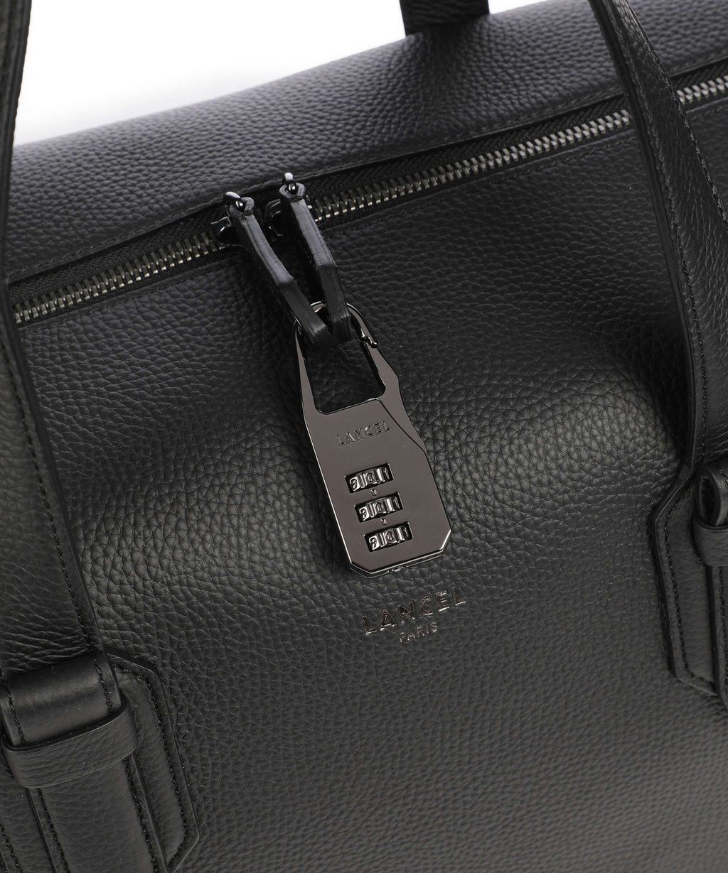 Lancel Charlie Weekend bag black