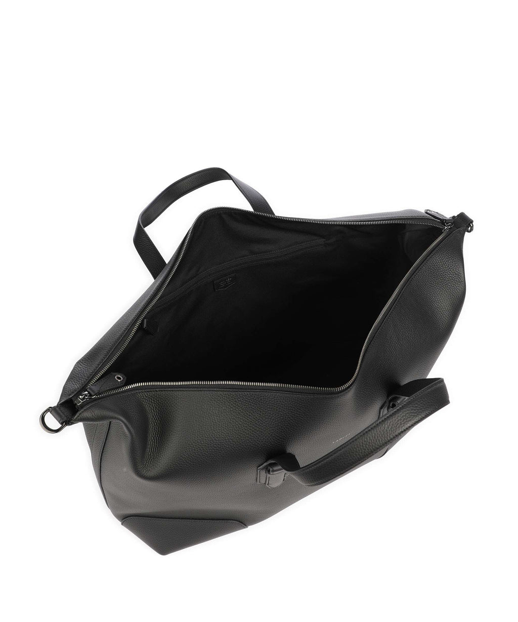 Lancel Charlie Weekend bag black
