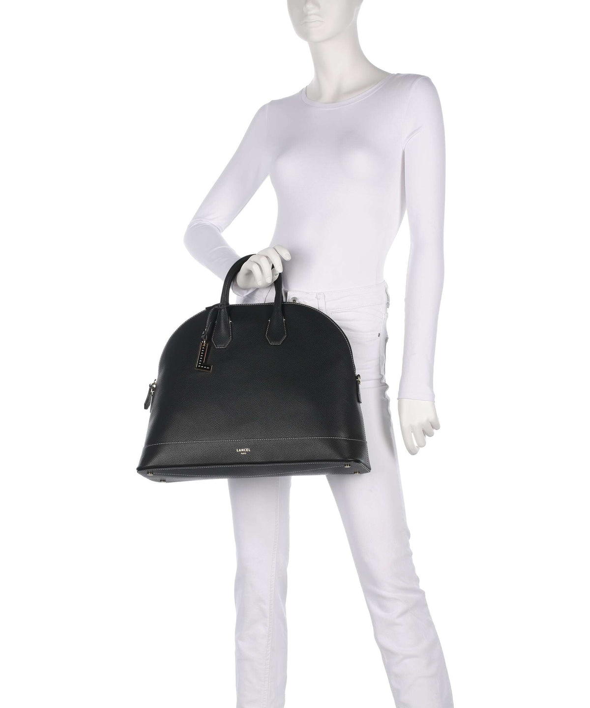 Lancel Belleville Bugatti L Handbag black
