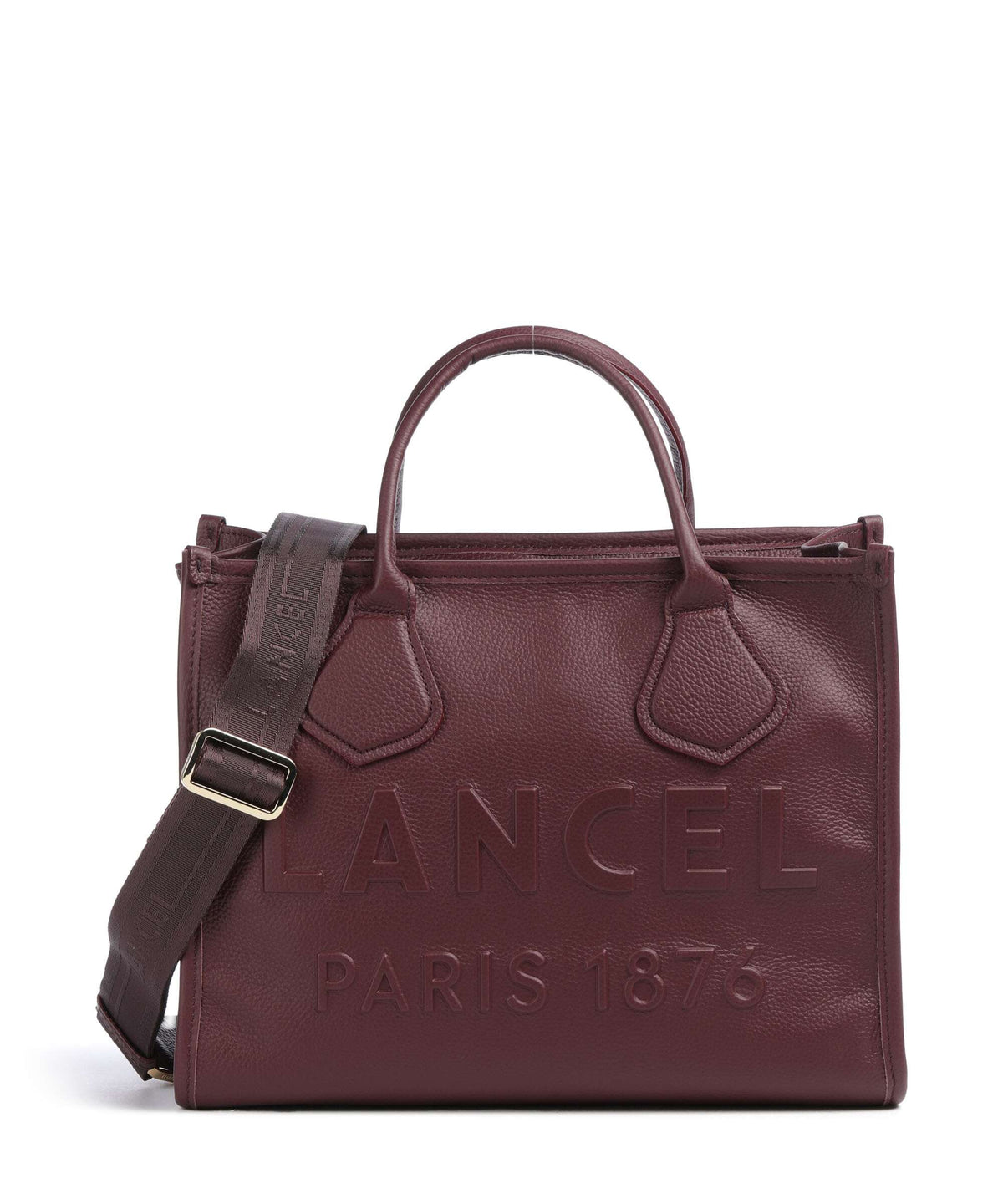 Lancel Jour M Handbag cassis
