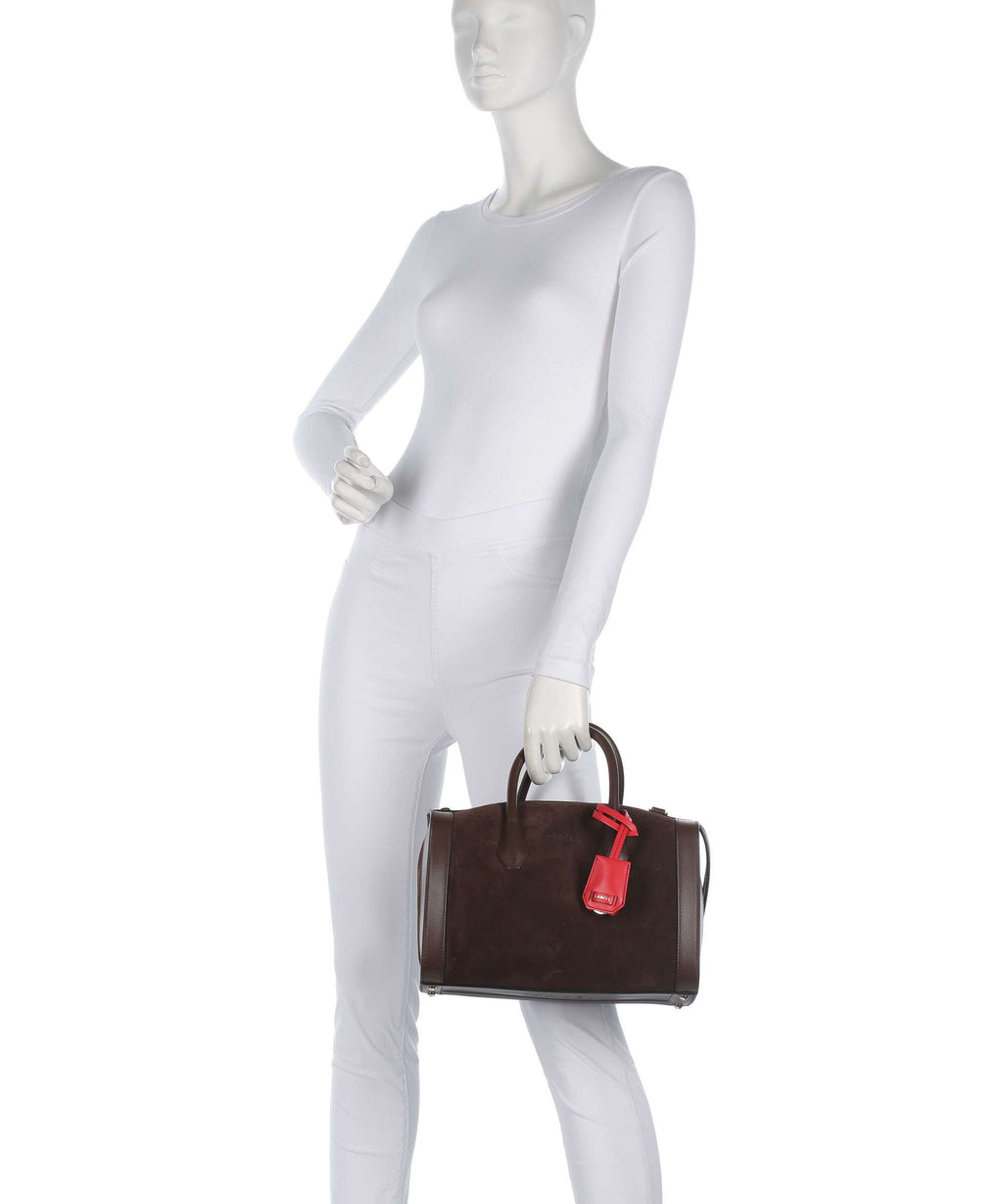 Lancel BCBG Bowling M Handbag coconut