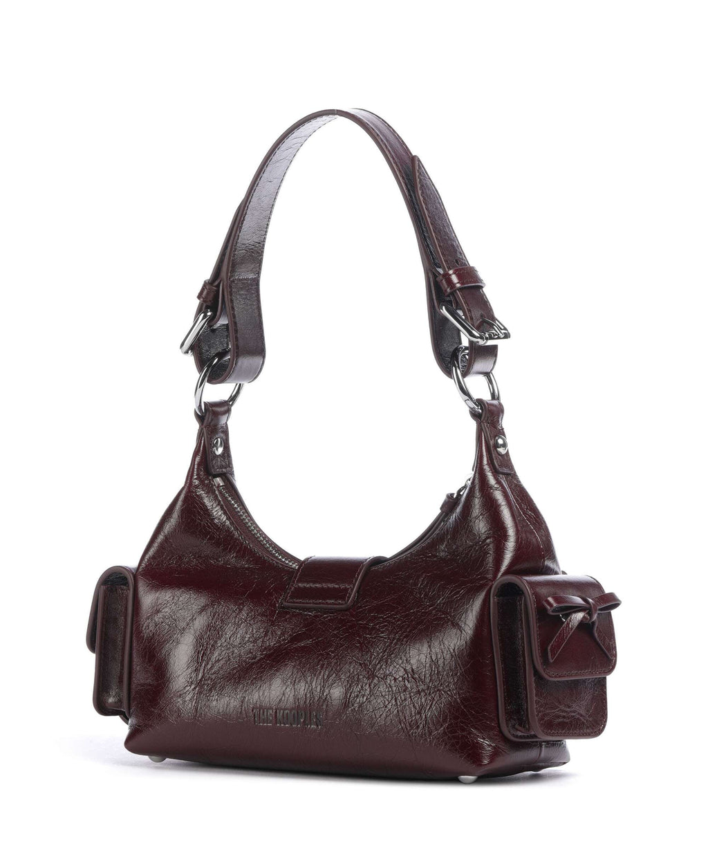 The Kooples Amelia Small Shoulder bag bordeaux