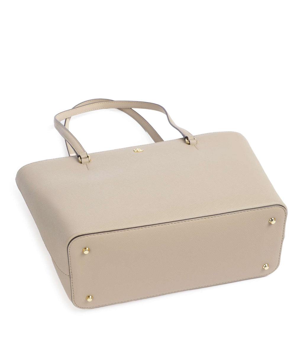 Lauren Ralph Lauren Karly Medium Tote bag birch tan