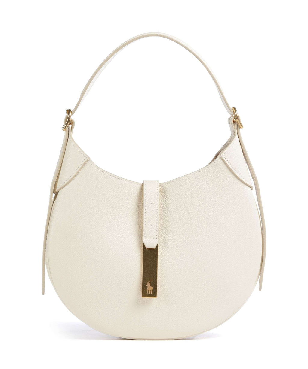 Polo Ralph Lauren ID Collection Small Hobo bag ivory