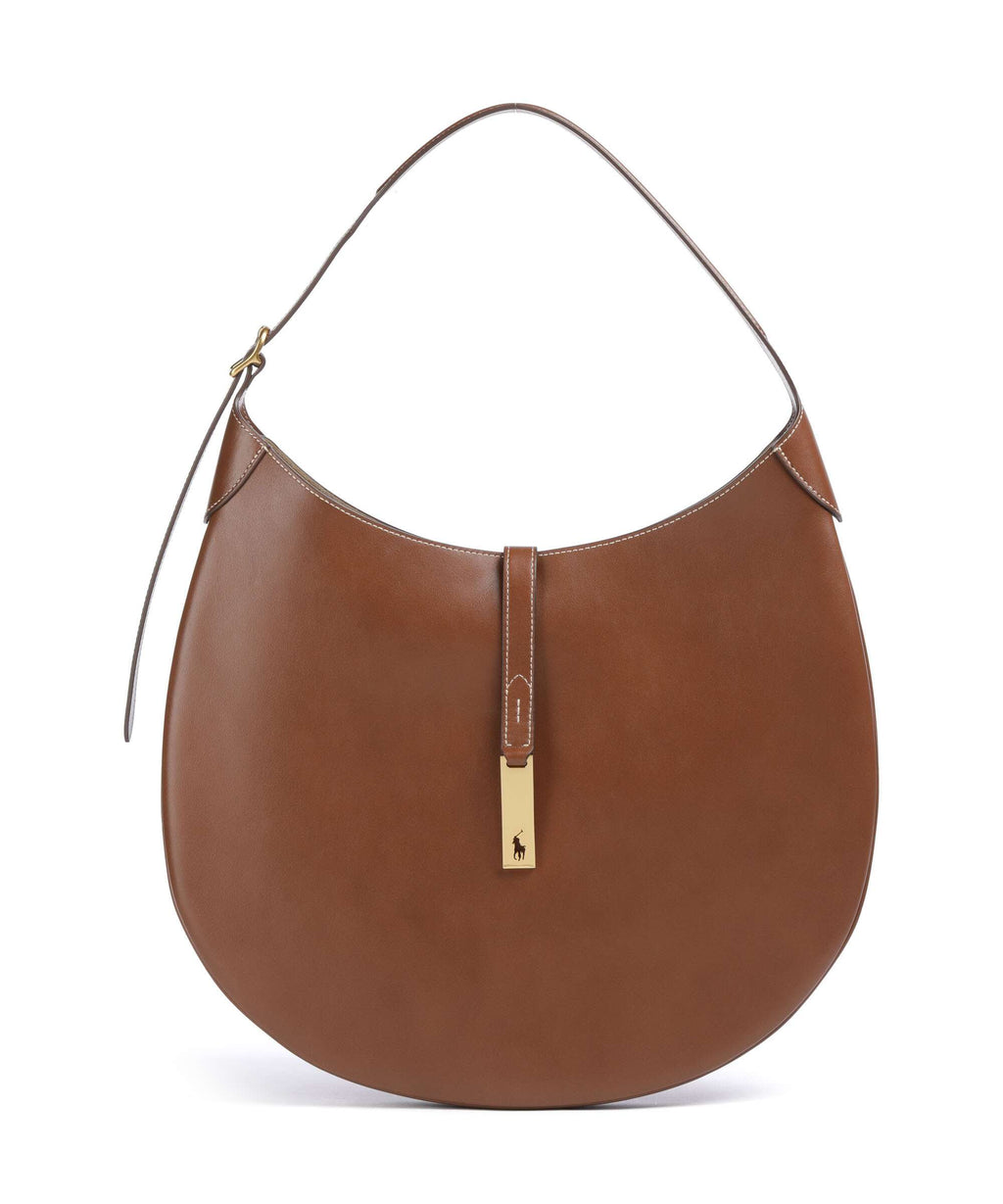 Polo Ralph Lauren ID Collection Large Hobo bag cuoio