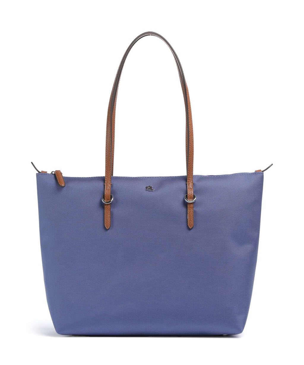 Lauren Ralph Lauren Keaton 26 Tote bag blue lapis/lauren tan