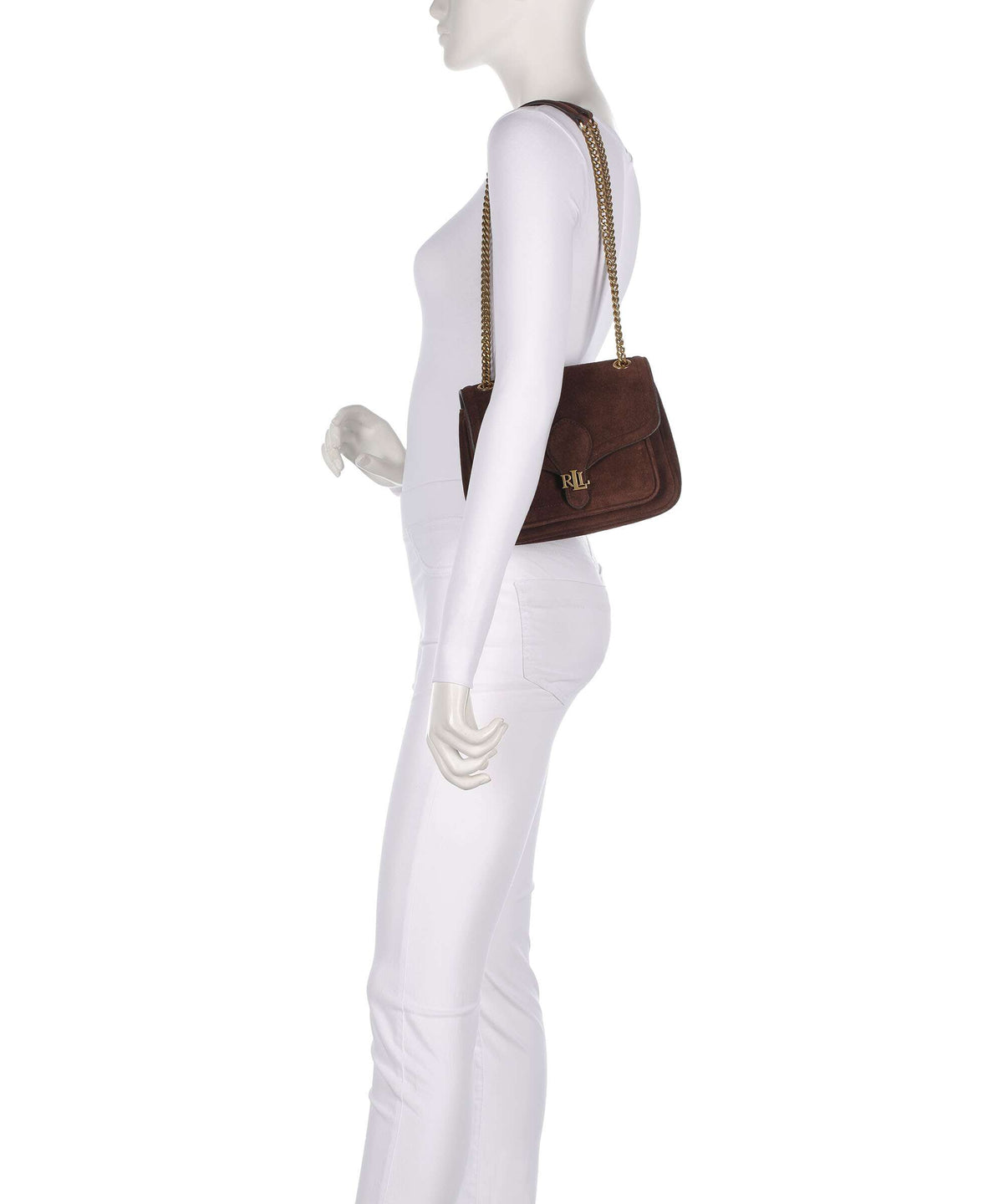 Lauren Ralph Lauren Bradley Small Shoulder bag dark hickory