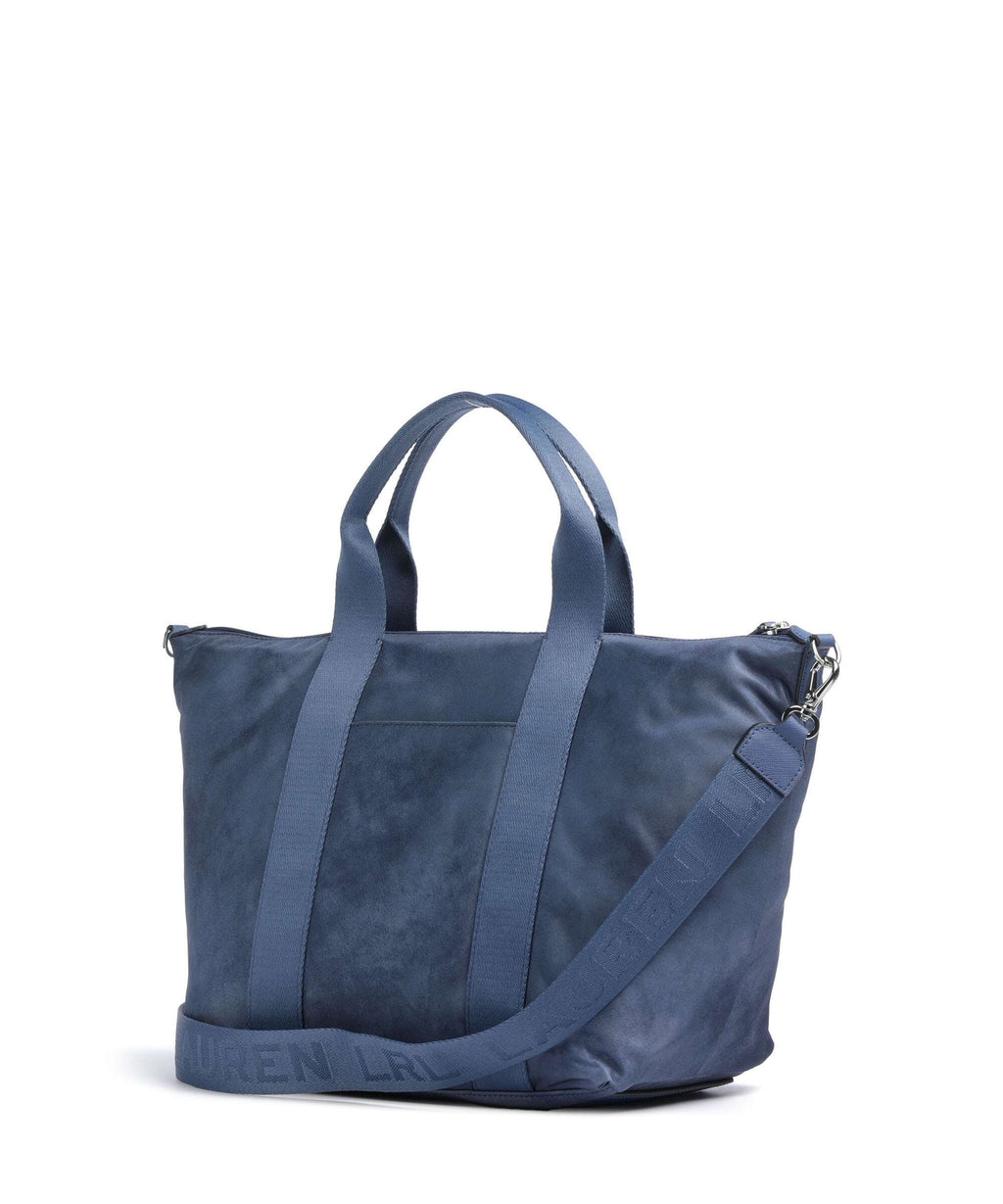 Lauren Ralph Lauren Stevie Extra Large Handbag mediterranean dye/dark capri blue