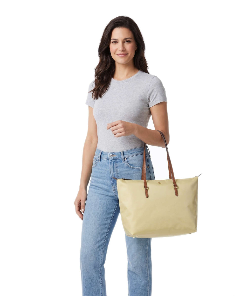 Lauren Ralph Lauren Keaton 26 Tote bag lemon sorbet/lauren tan