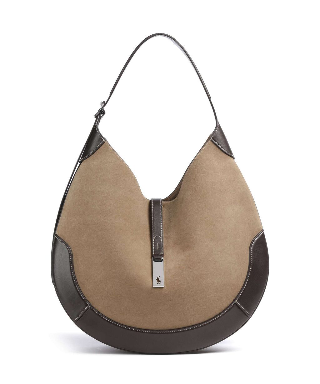 Polo Ralph Lauren ID Collection Large Hobo bag clay/tobacco