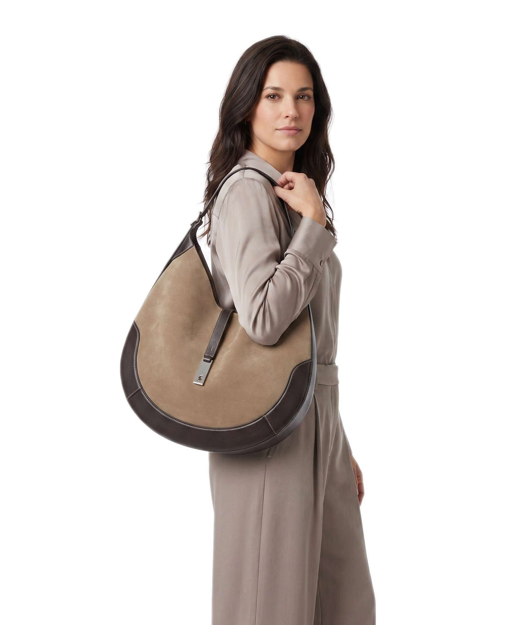 Polo Ralph Lauren ID Collection Large Hobo bag clay/tobacco