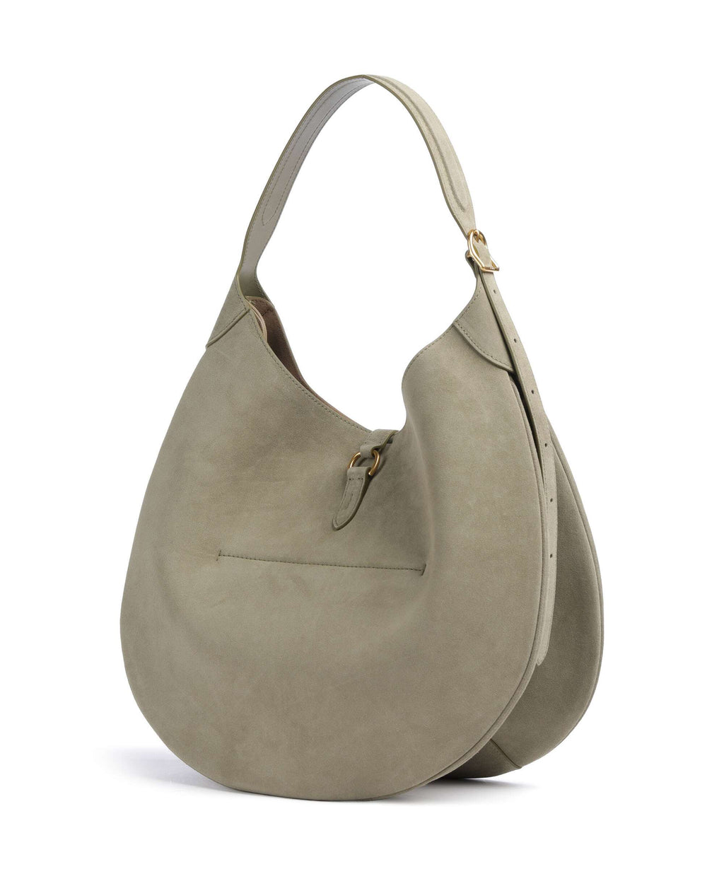 Polo Ralph Lauren ID Collection Large Hobo bag light olive