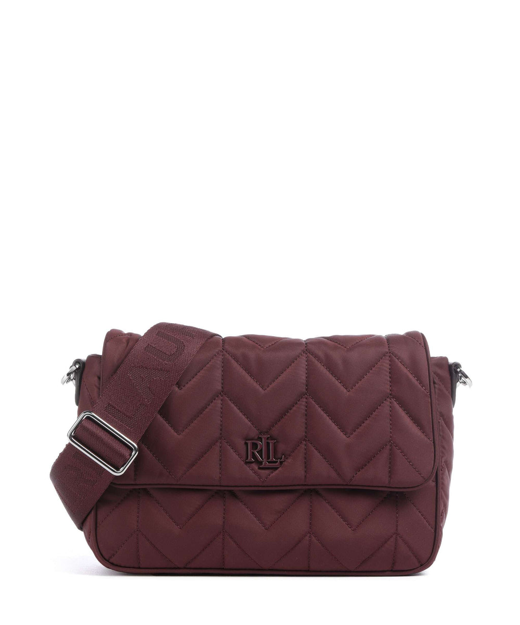 Lauren Ralph Lauren Stevie Medium Crossbody bag dark garnet
