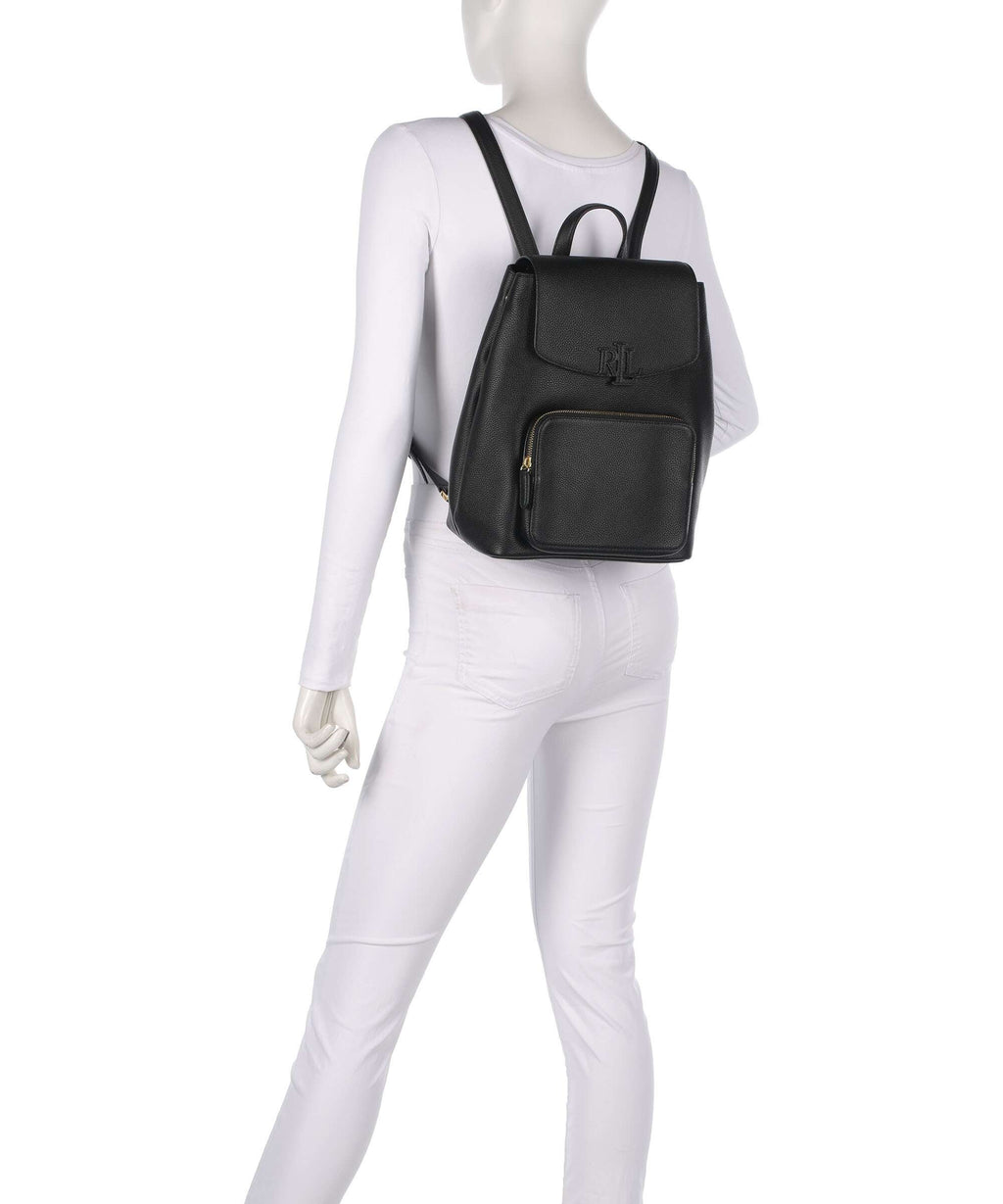 Lauren Ralph Lauren Cameryn Medium Backpack black