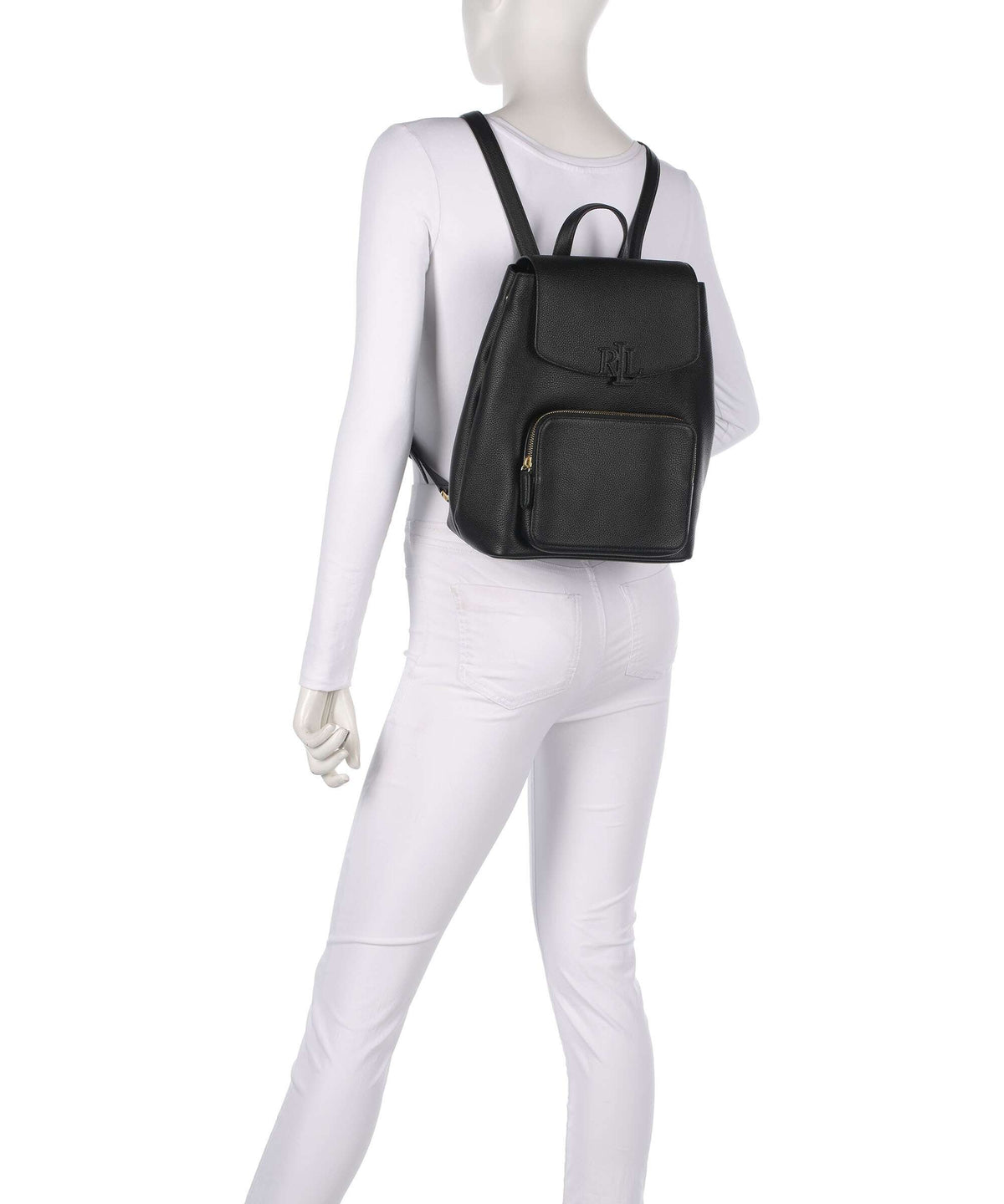 Lauren Ralph Lauren Cameryn Medium Backpack black