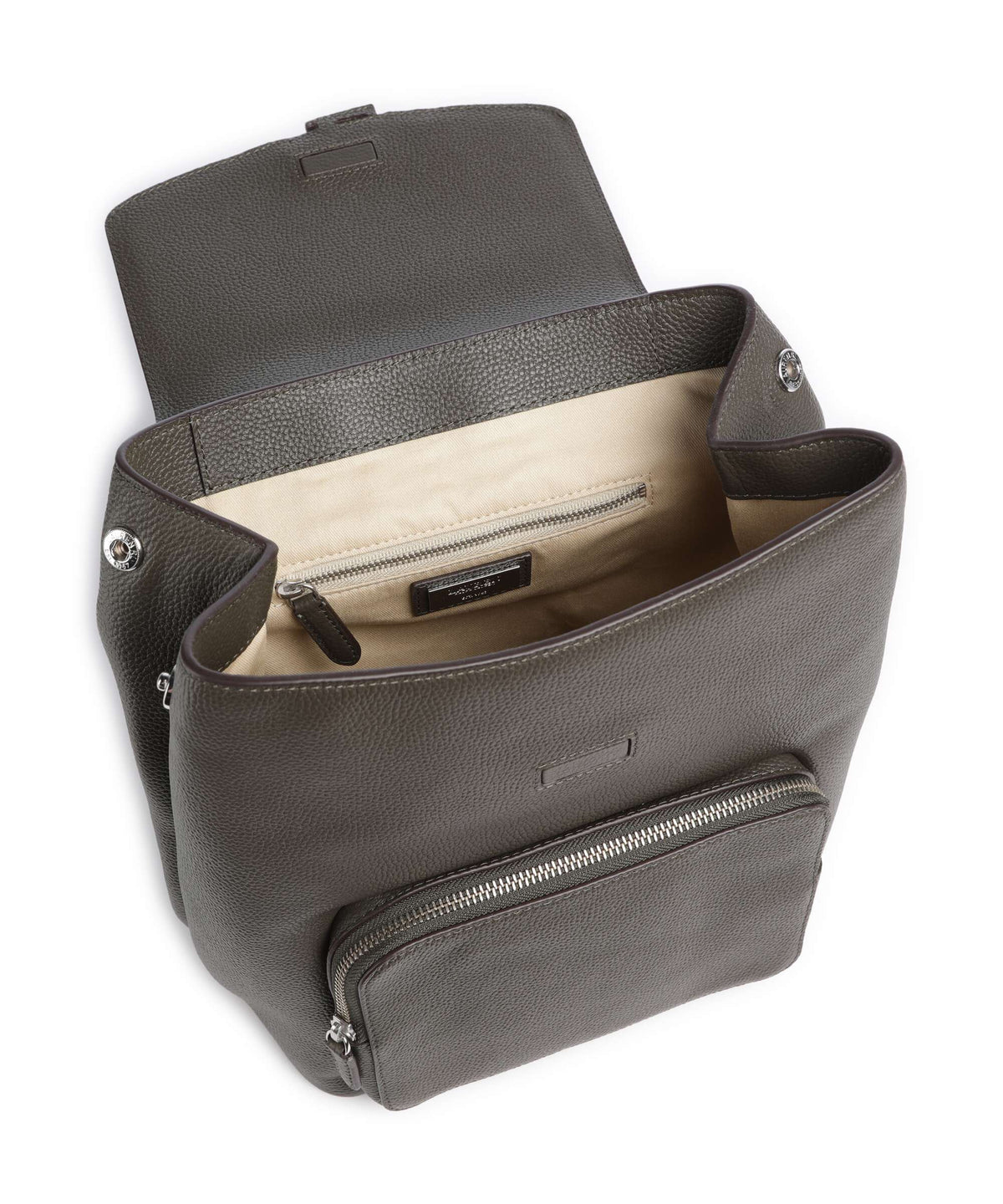 Lauren Ralph Lauren Cameryn Medium Backpack dark olive