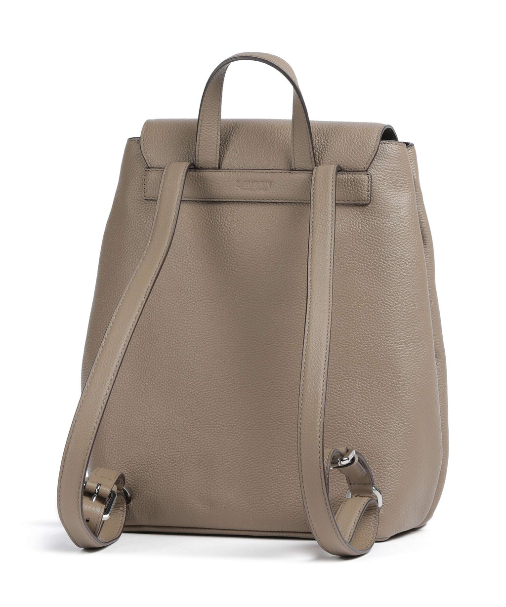 Lauren Ralph Lauren Cameryn Medium Backpack taupe brown