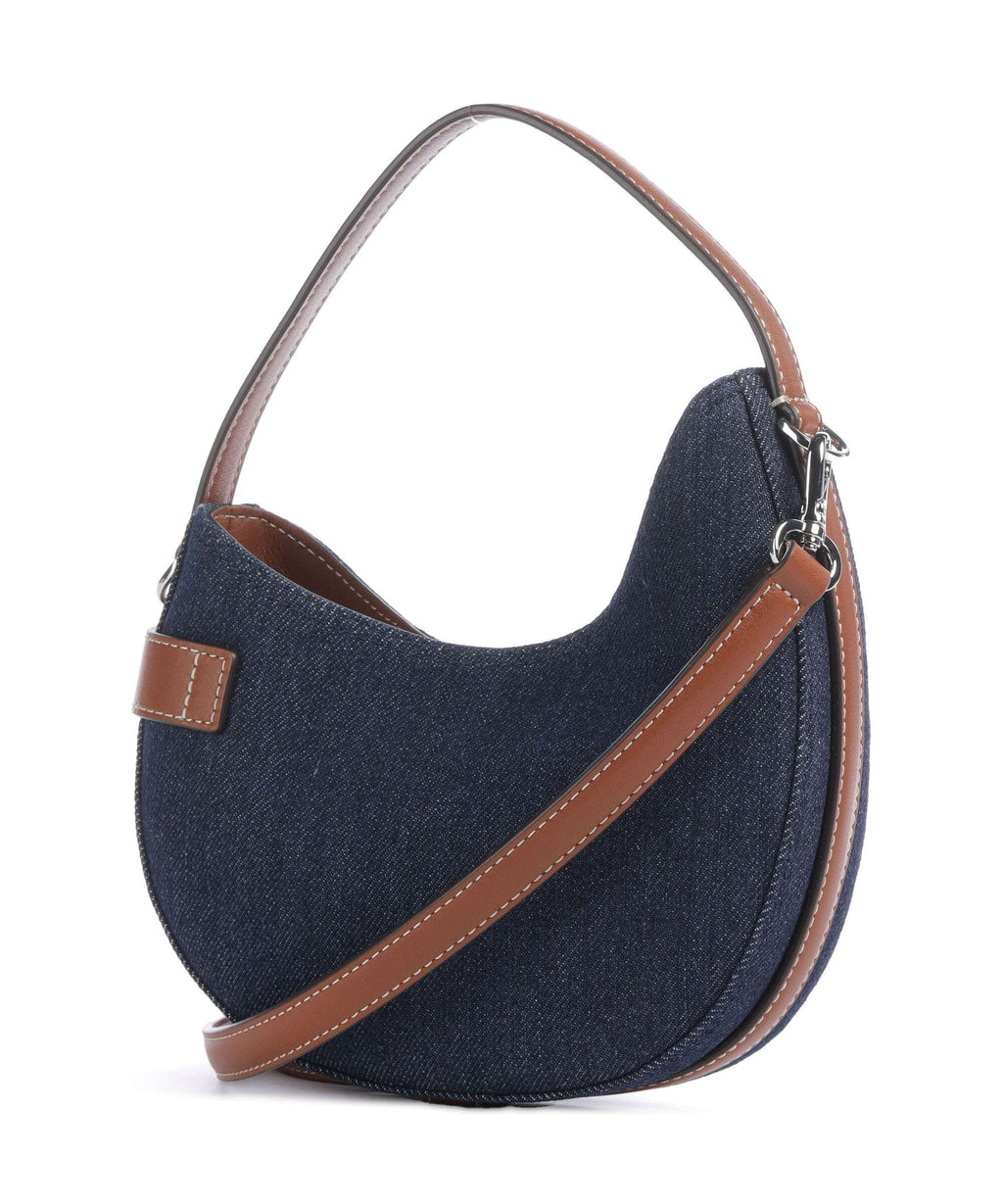 Lauren Ralph Lauren Tasha Small Crossbody bag rinse wash denim/auren tan