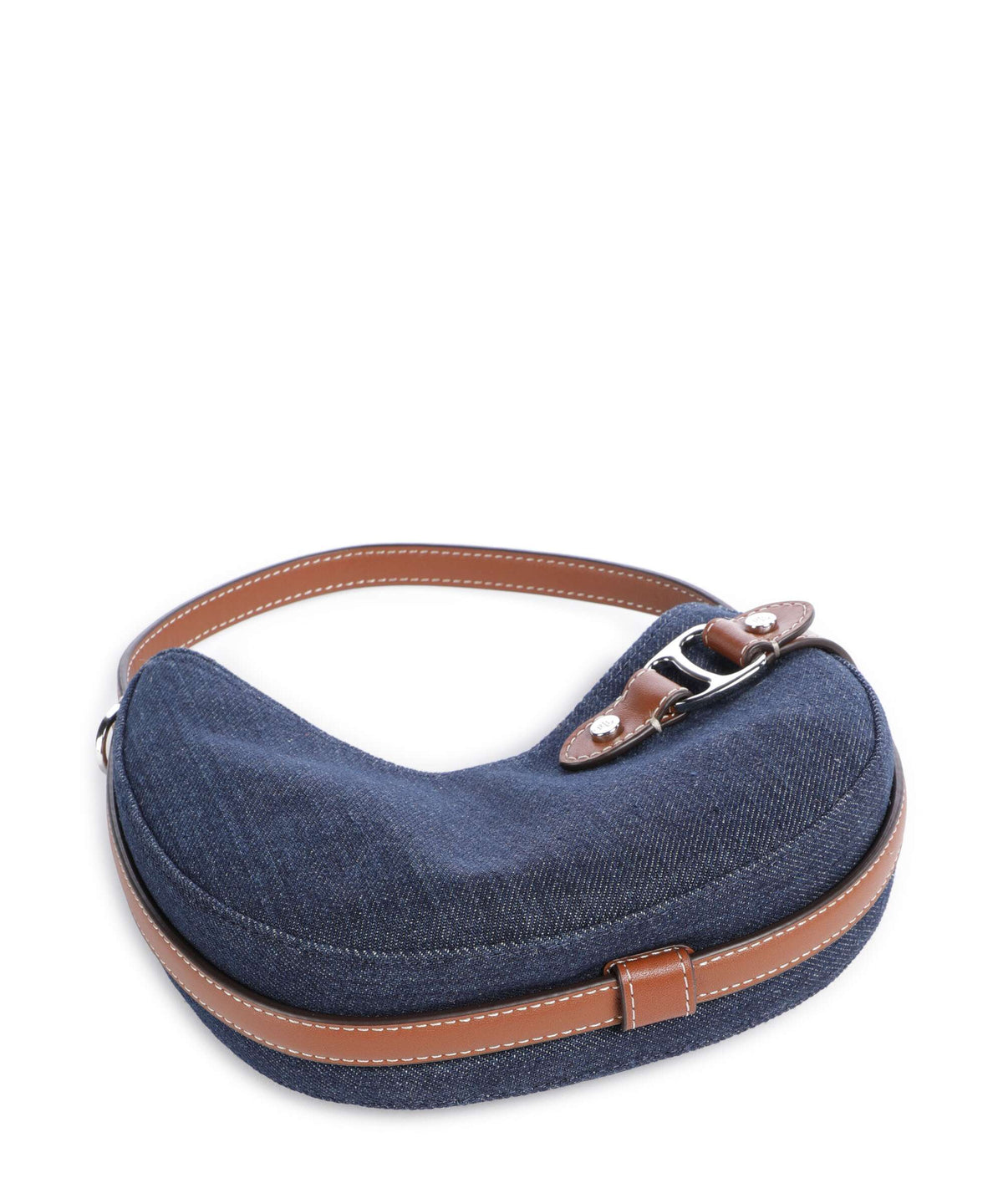 Lauren Ralph Lauren Tasha Small Crossbody bag rinse wash denim/auren tan