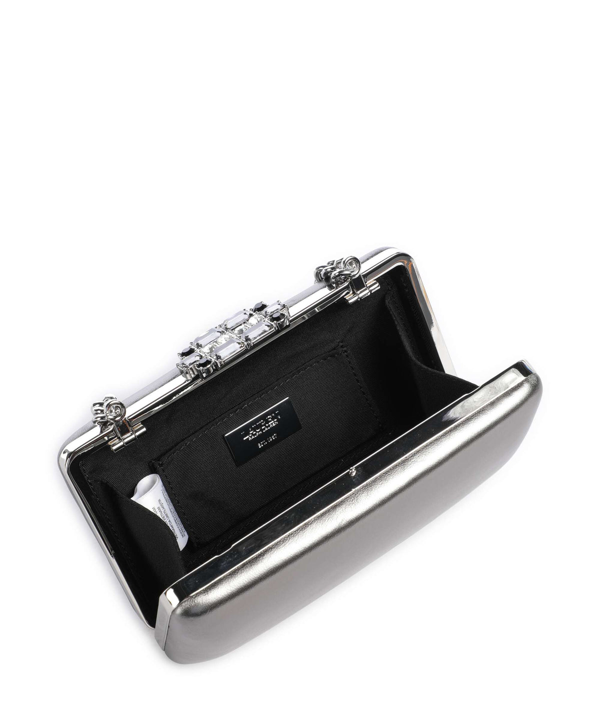 Lauren Ralph Lauren Franki Small Clutch bag dark pewter
