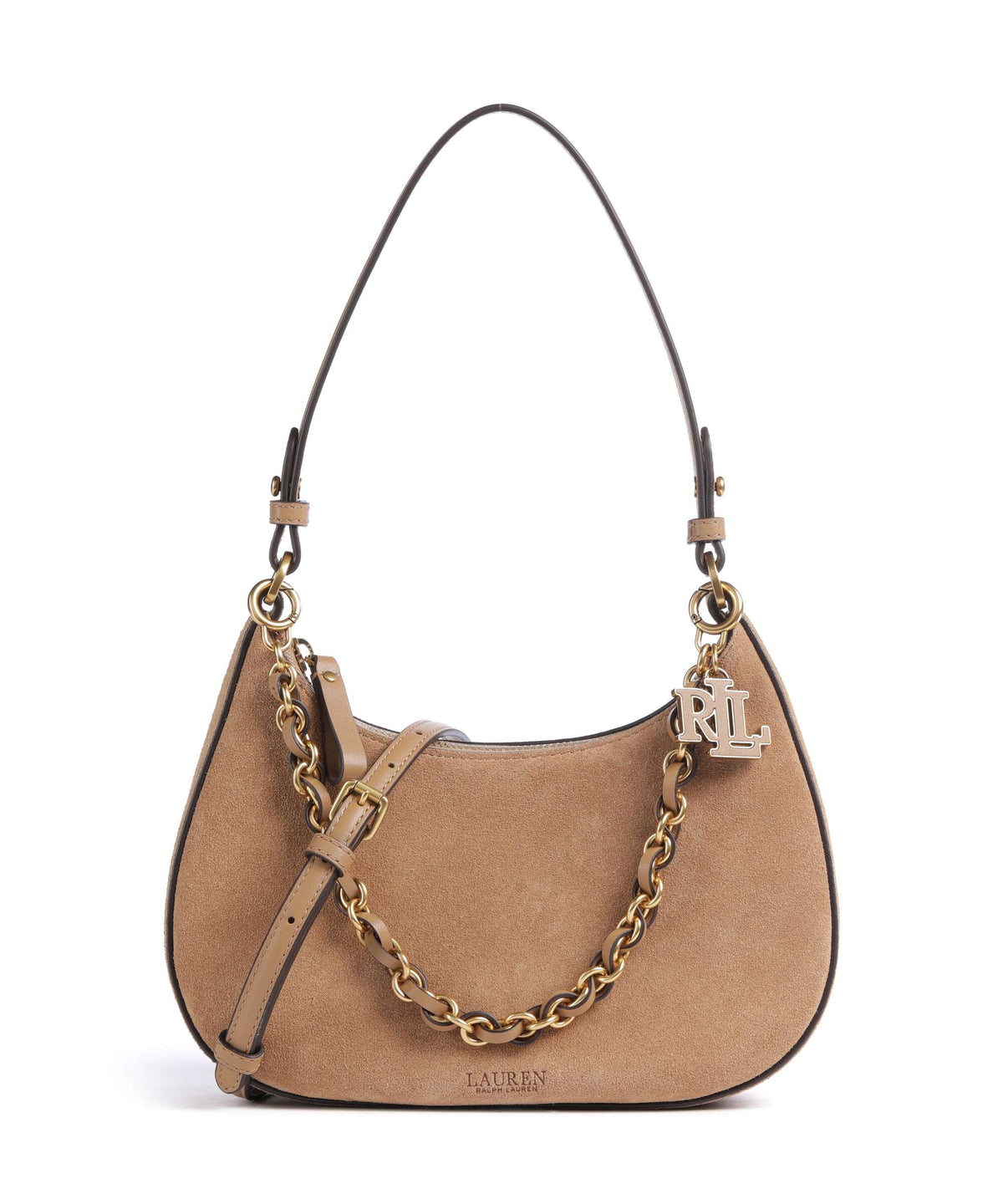 Lauren Ralph Lauren Marcy Medium Shoulder bag camel