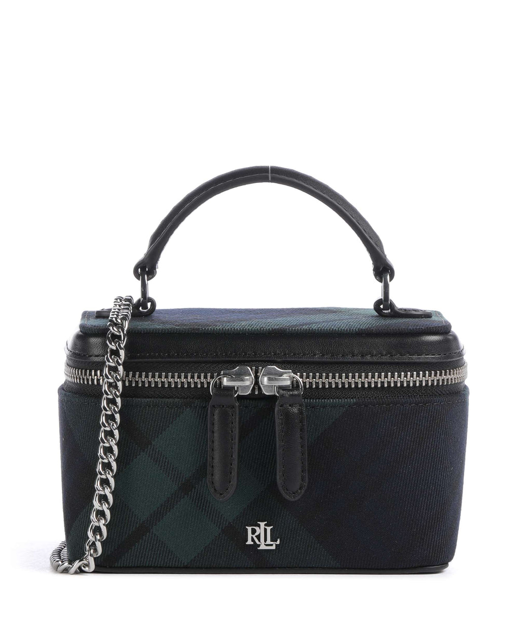 Lauren Ralph Lauren Hallee Small Crossbody bag black watch tartan