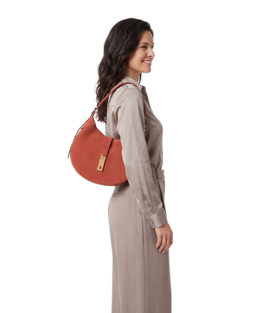 Polo Ralph Lauren ID Collection Small Shoulder bag auburn