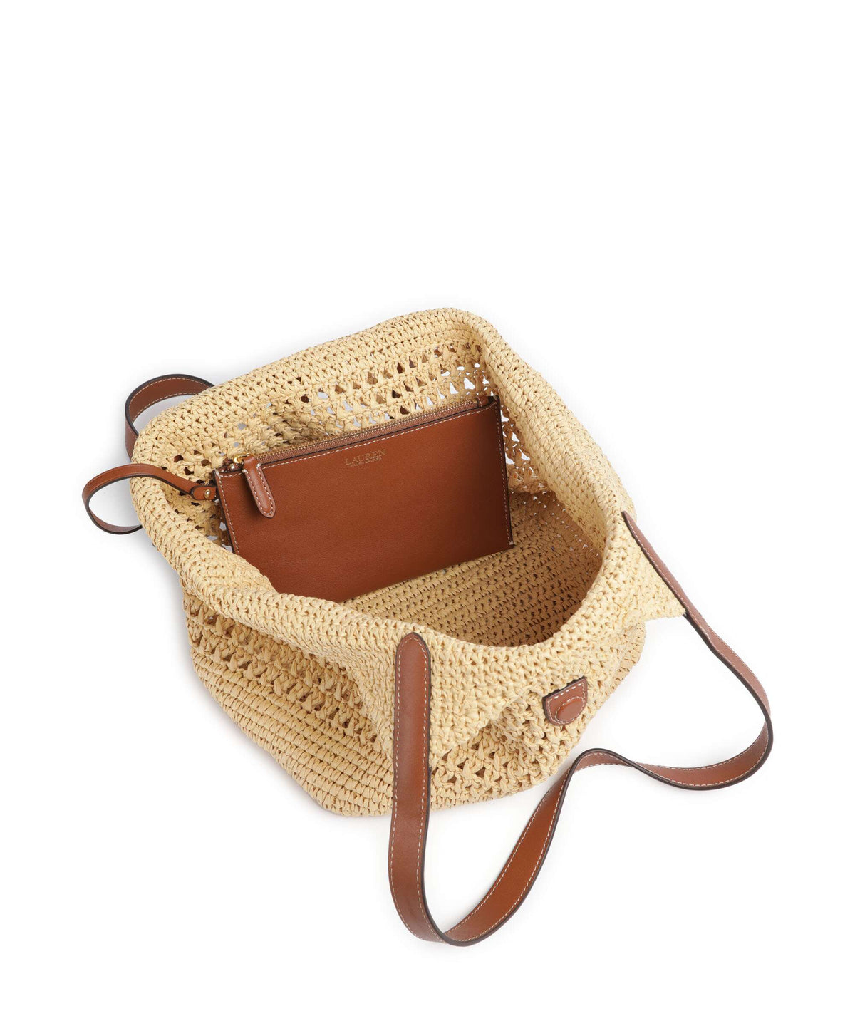 Lauren Ralph Lauren Tasha Large Tote bag natural/lauren tan
