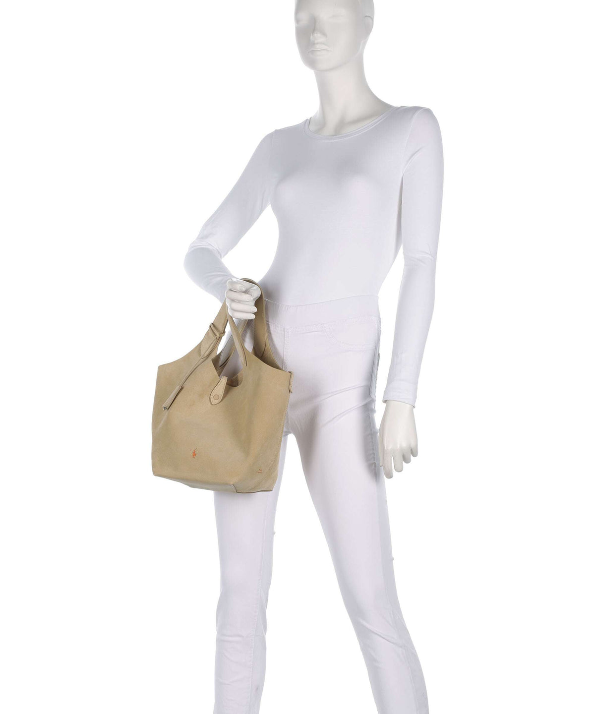 Polo Ralph Lauren Play Medium Handbag cashew