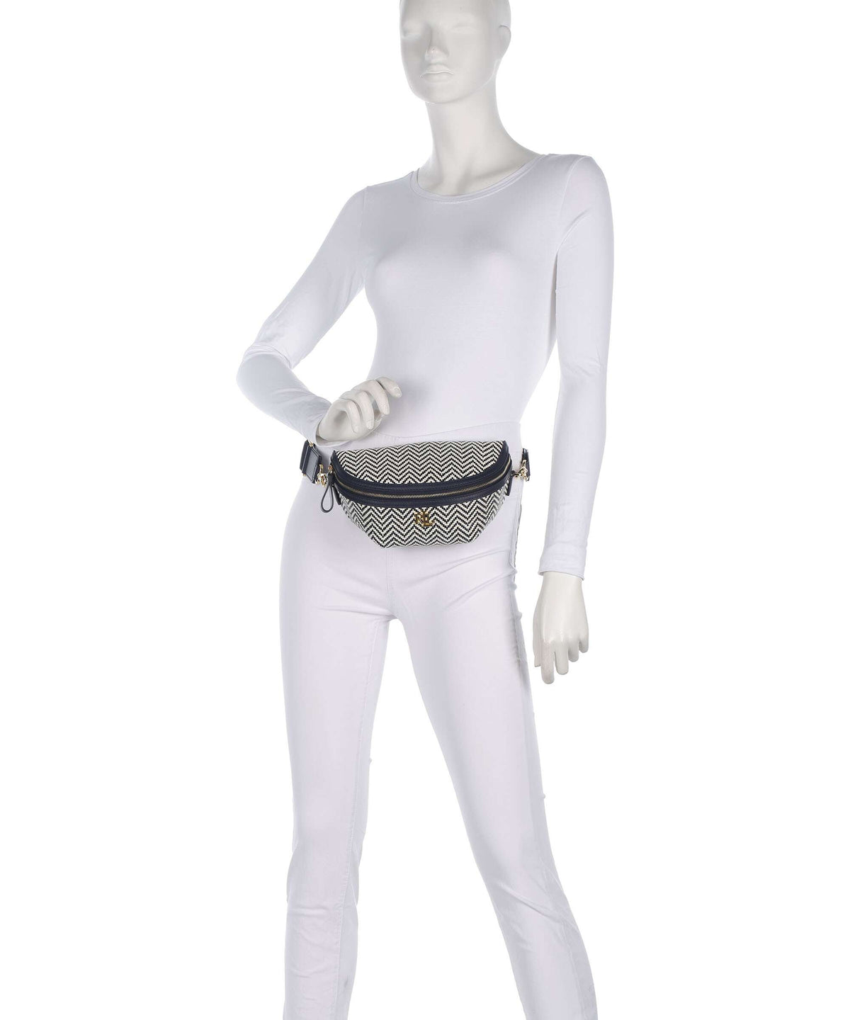 Lauren Ralph Lauren Marcy Belt bag refined navy/soft white