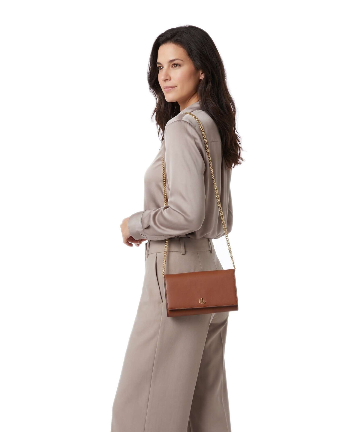 Lauren Ralph Lauren Adair II Large Wallet lauren tan