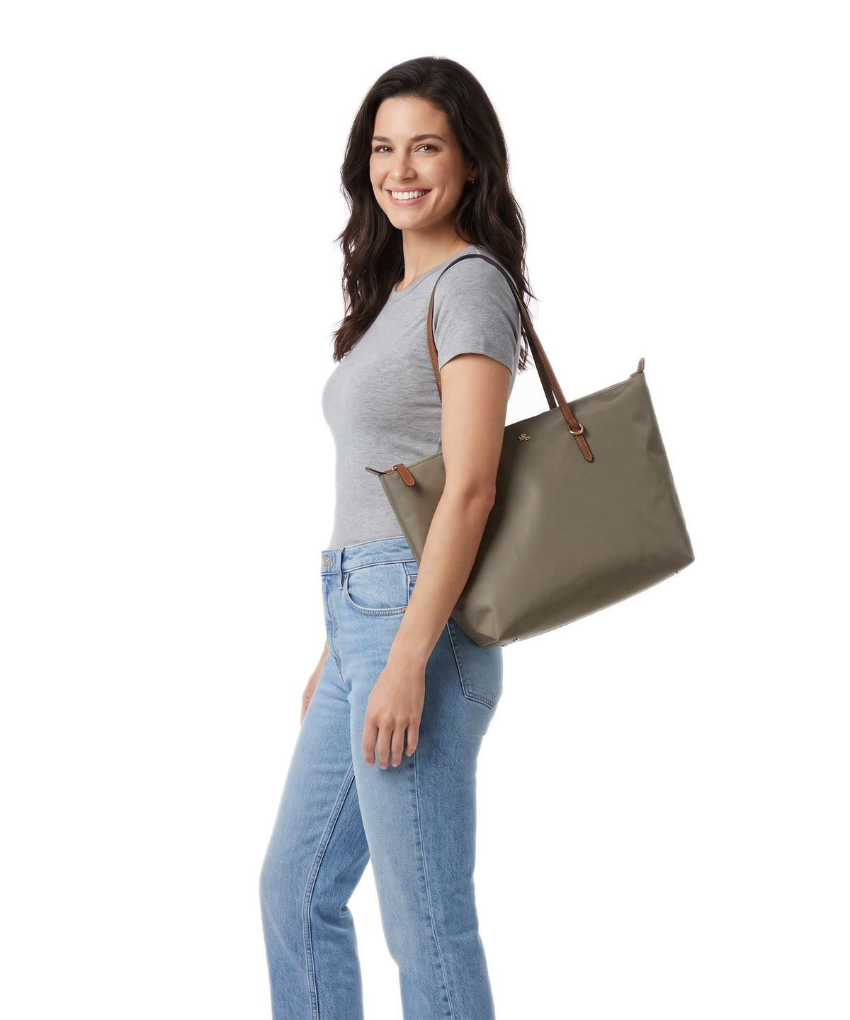 Lauren Ralph Lauren Keaton 26 Tote bag clay